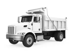 dump truck front